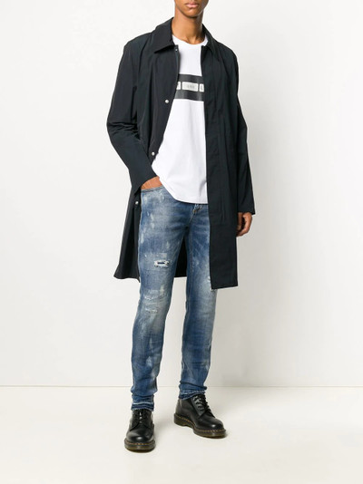 Neil Barrett washed-effect skinny jeans outlook