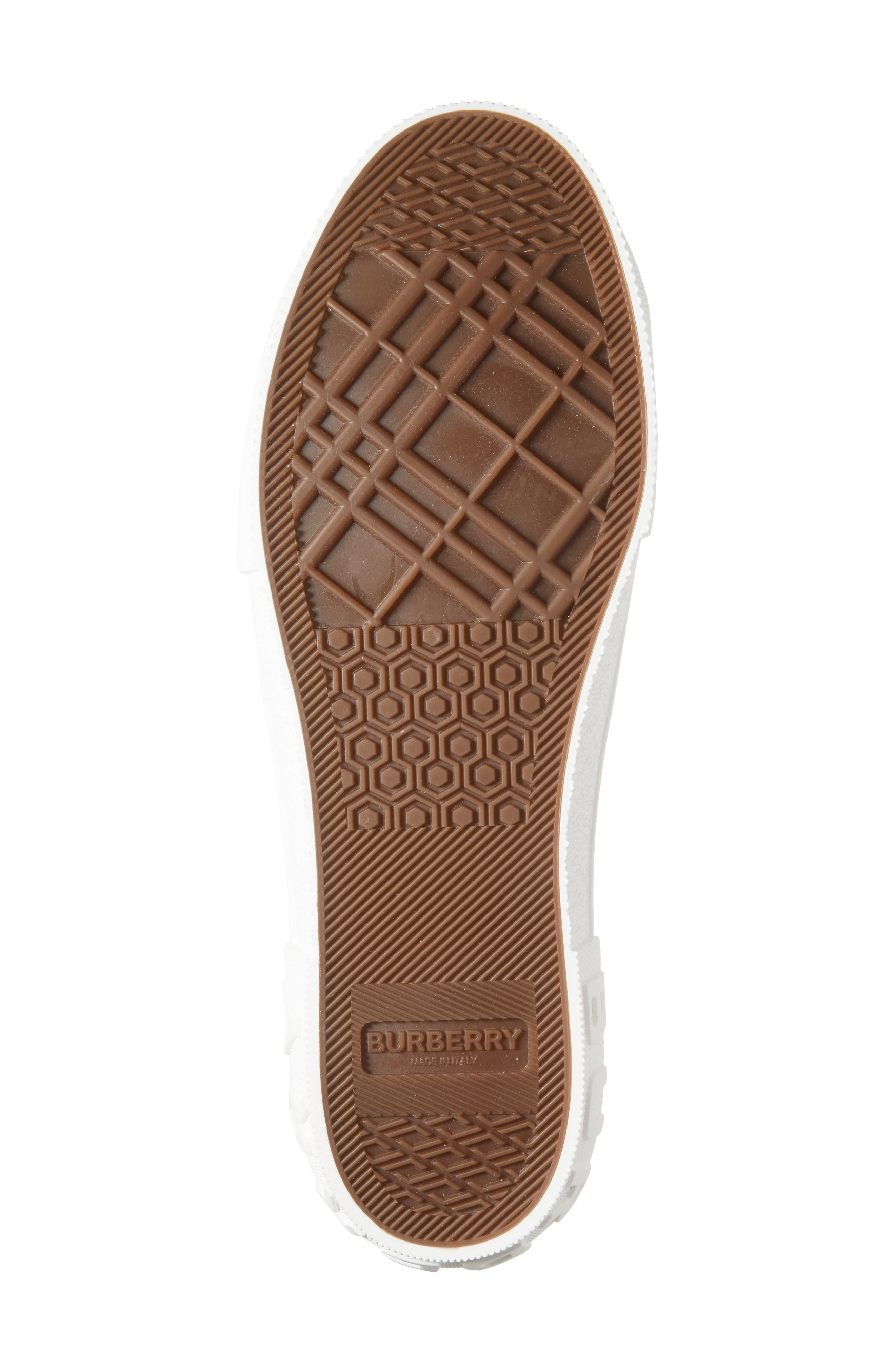 burberry Jack Check Sneaker in Storm Ip Check at Nordstrom - 6