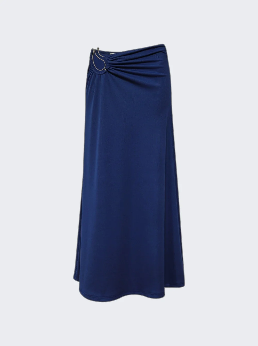 Paisley Ruched Skirt Yves Blue - 1