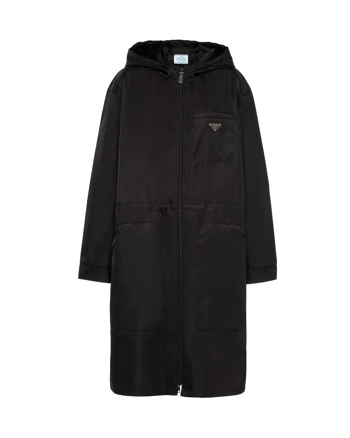 Re-Nylon Gabardine raincoat - 1