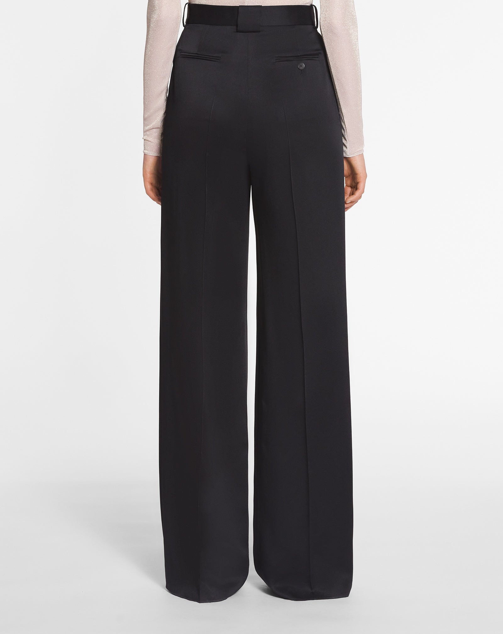 WIDE-LEG TAILORED PANTS - 4