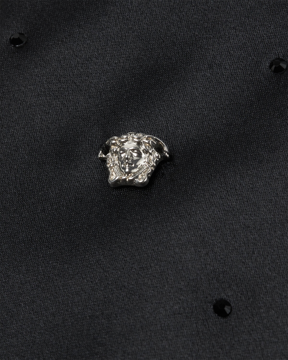 Crystal Medusa Silk Tie - 2