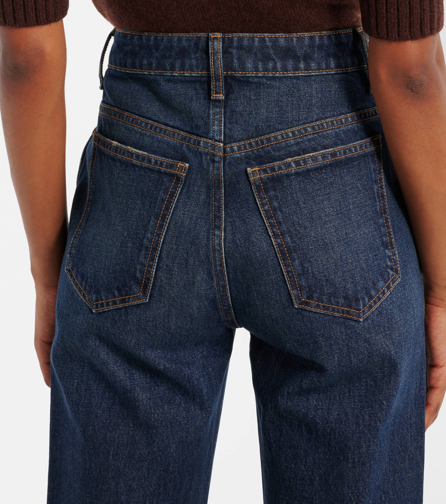 Abigail high-rise straight jeans - 6