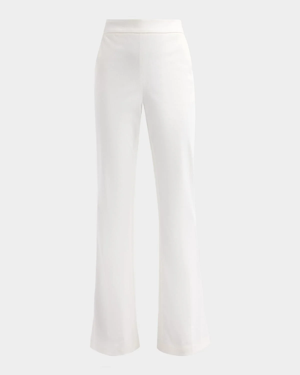 Gia Cotton-Blend Kick-Flare Pants - 1
