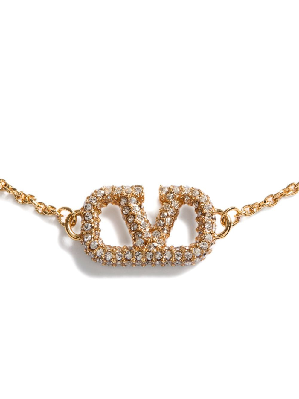 VLogo Signature pearl necklace - 4