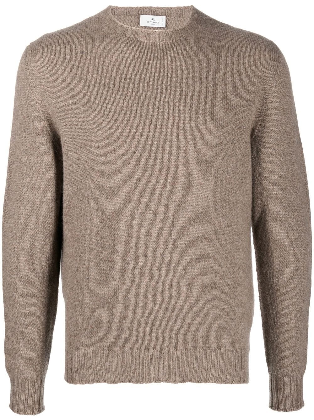 fine-knit cashmere jumper - 1