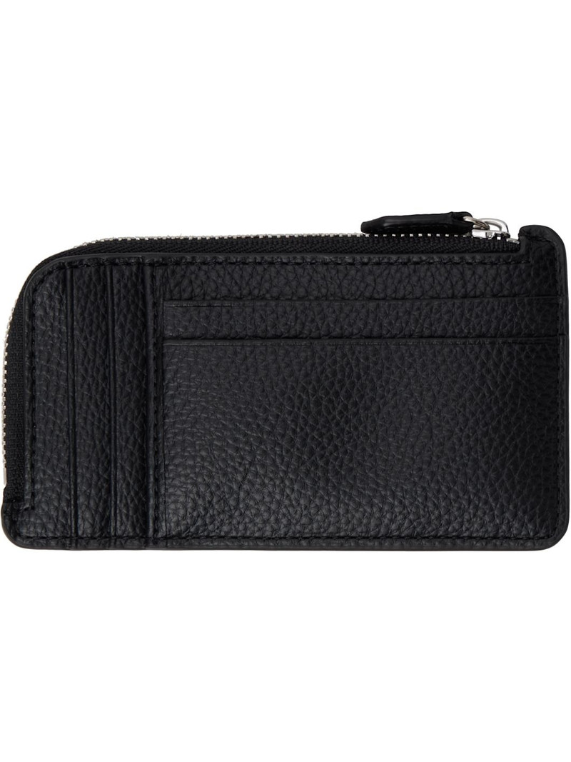 Vivienne Westwood Black Zip Card Holder outlook