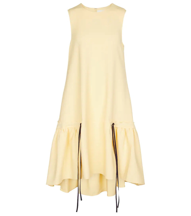 Stretch-faille minidress 1