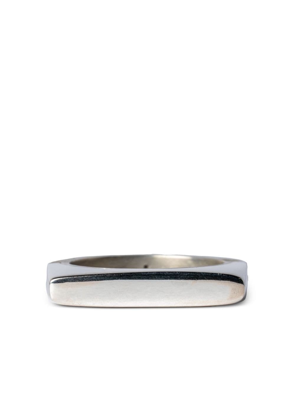 Sistema Oval sterling silver ring - 3