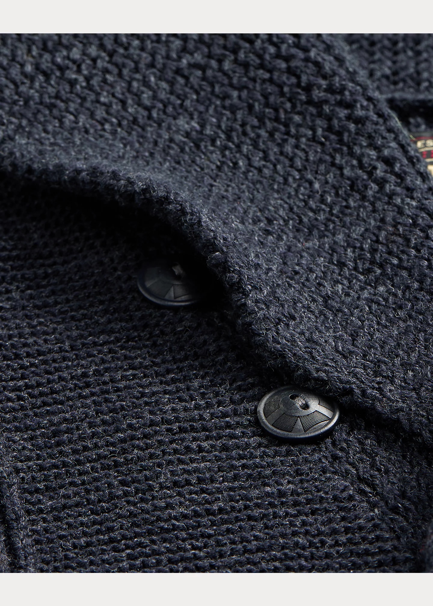Cotton Shawl-Collar Cardigan - 4