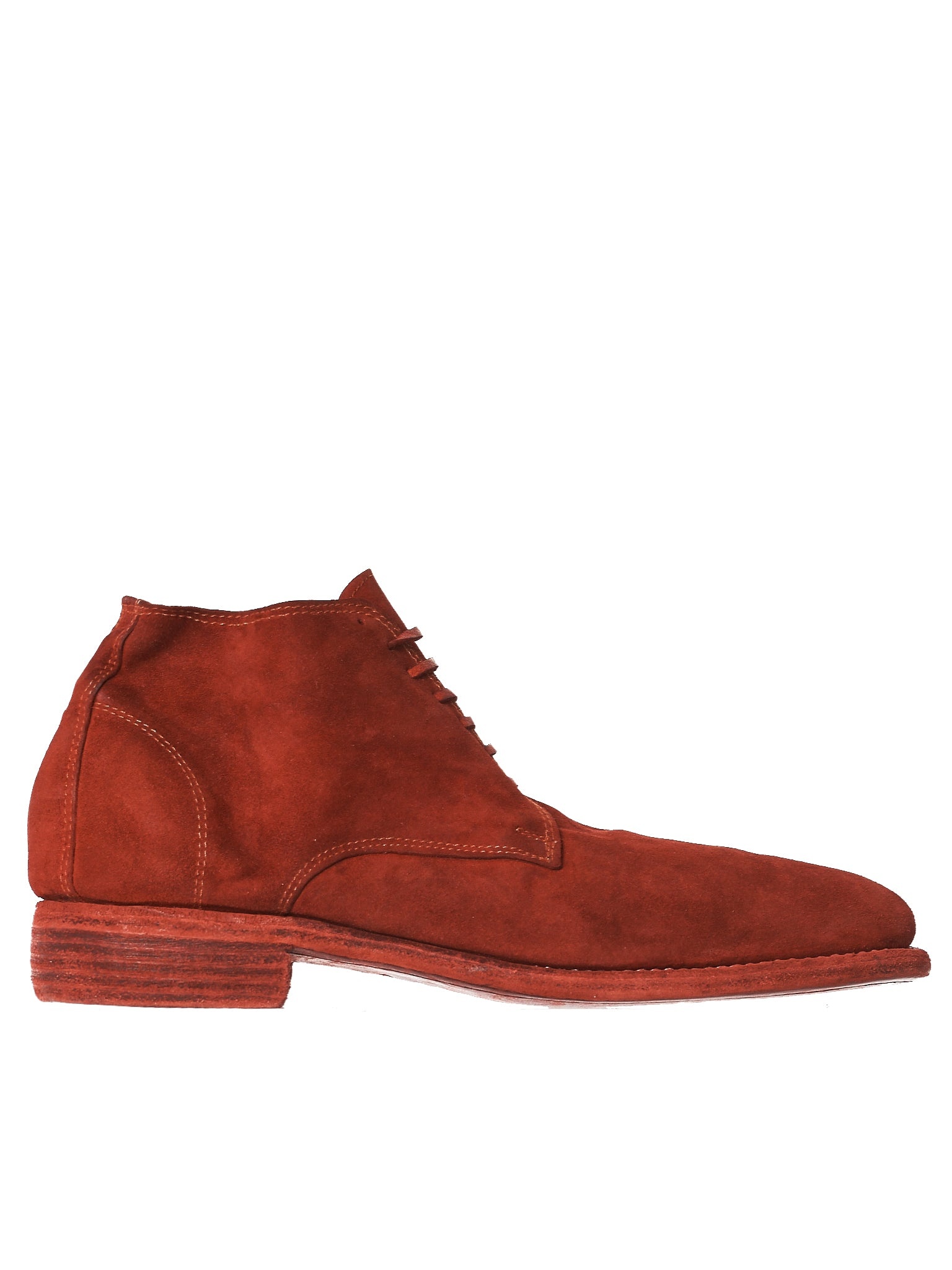 Suede Dyed Leather Boots - 1