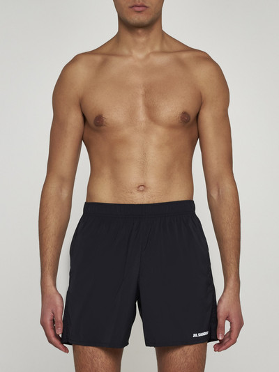 Jil Sander Logo swim shorts outlook