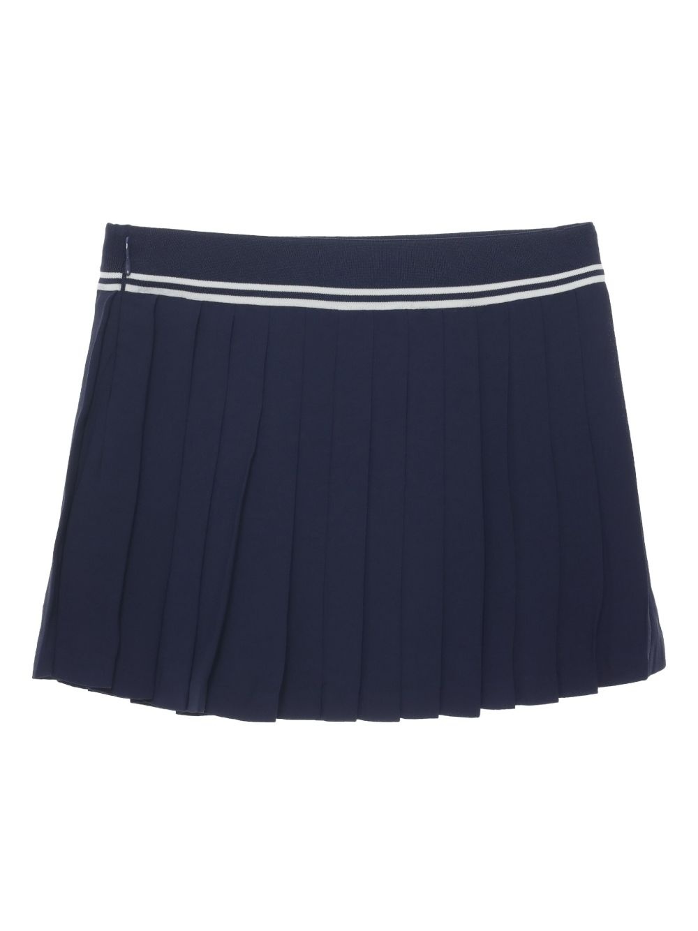logo pleated skirt - 6
