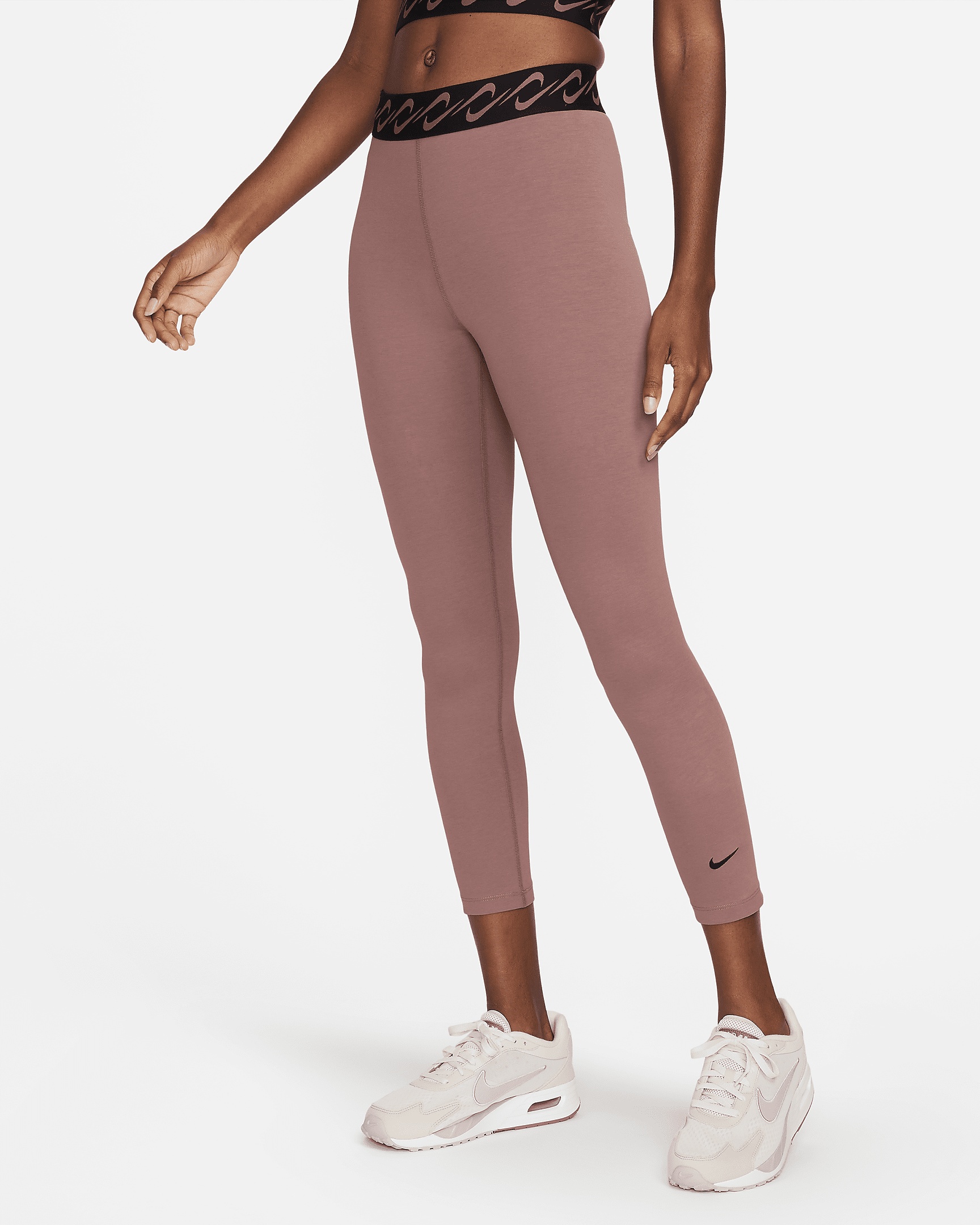 Women's Nike Sportswear Classic Swoosh High-Waisted 7/8 Leggings - 1