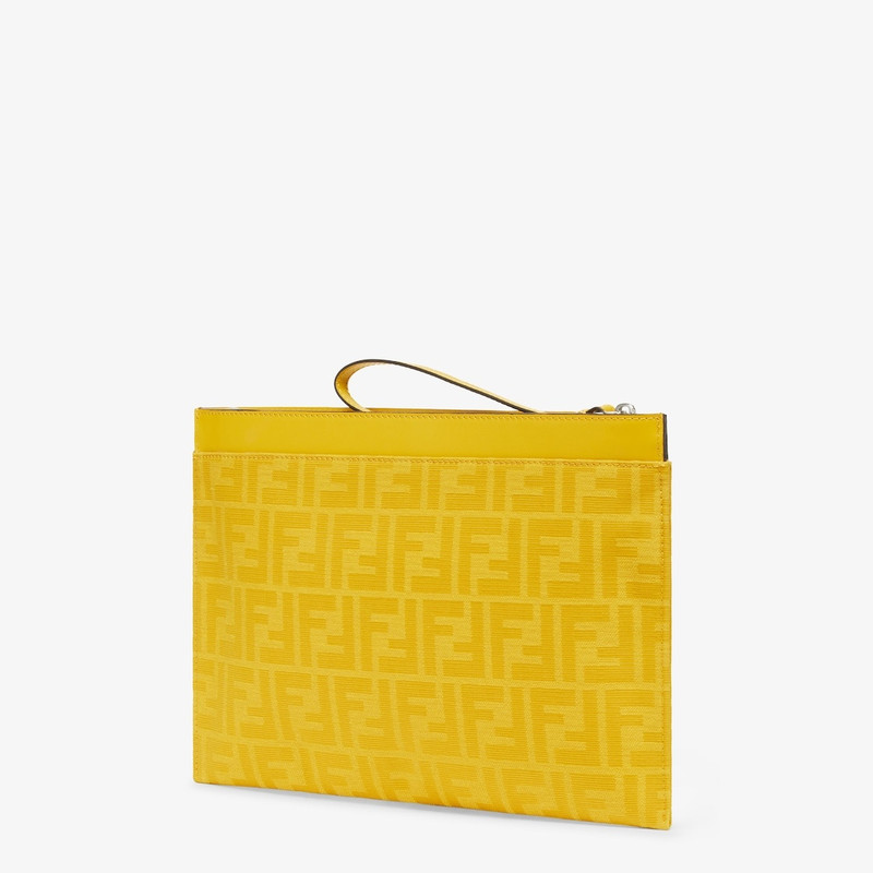 FENDI FF Jacquard Flat Pouch Medium outlook