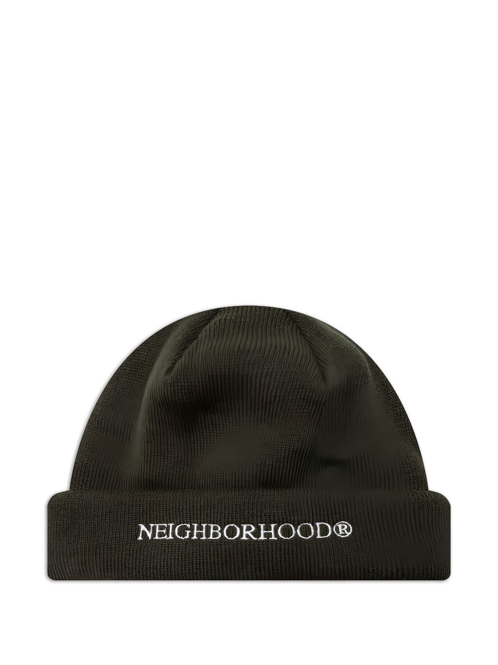 logo-embroidered beanie - 1