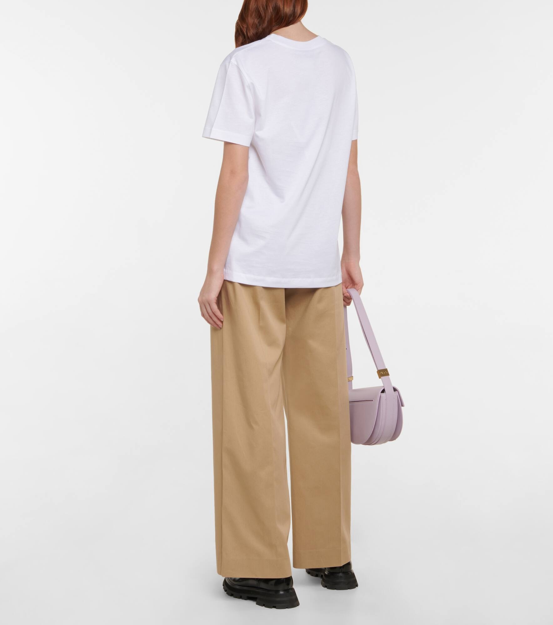 Logo cotton jersey T-shirt - 3