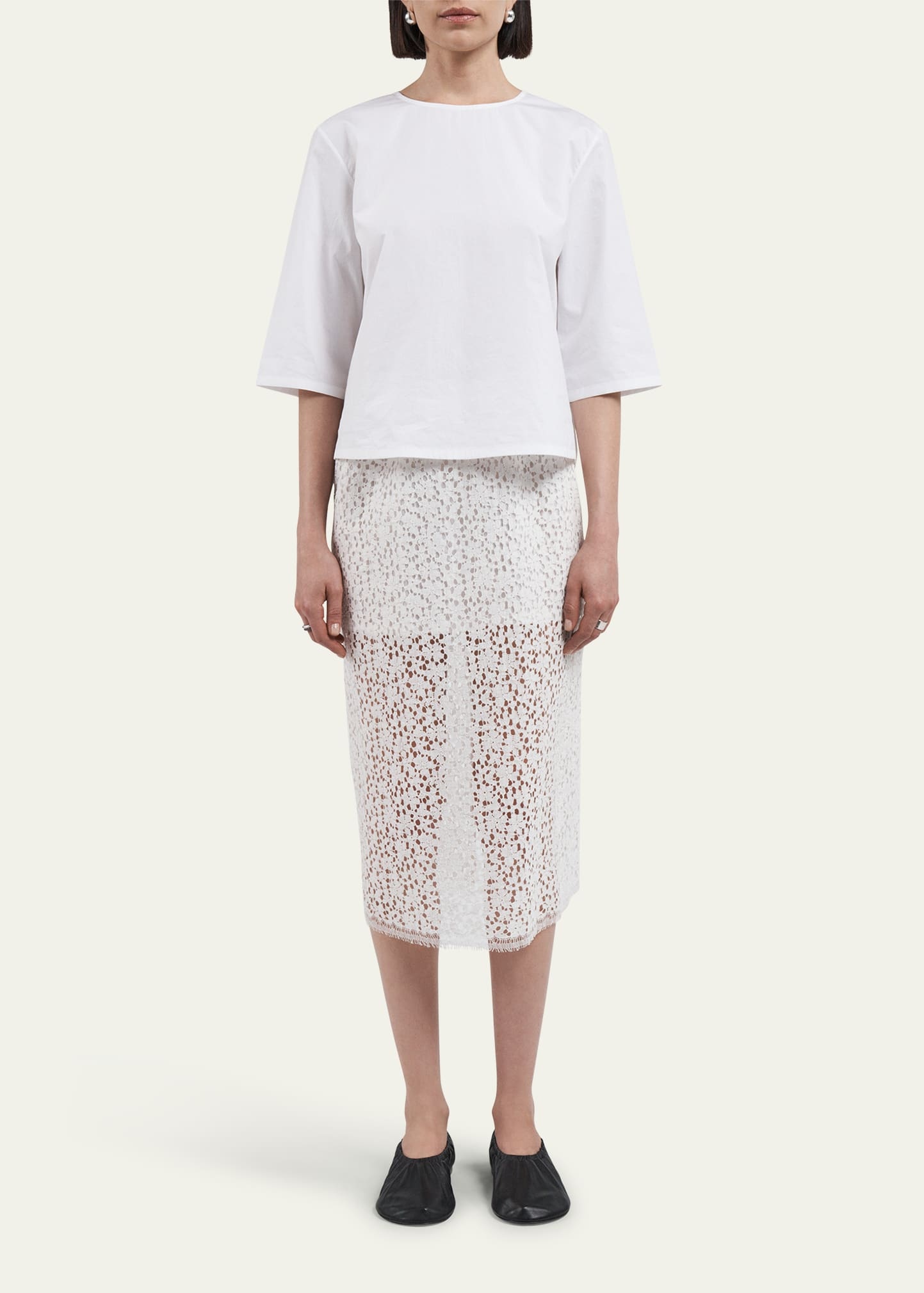 Lace Ruched Skirt - 5