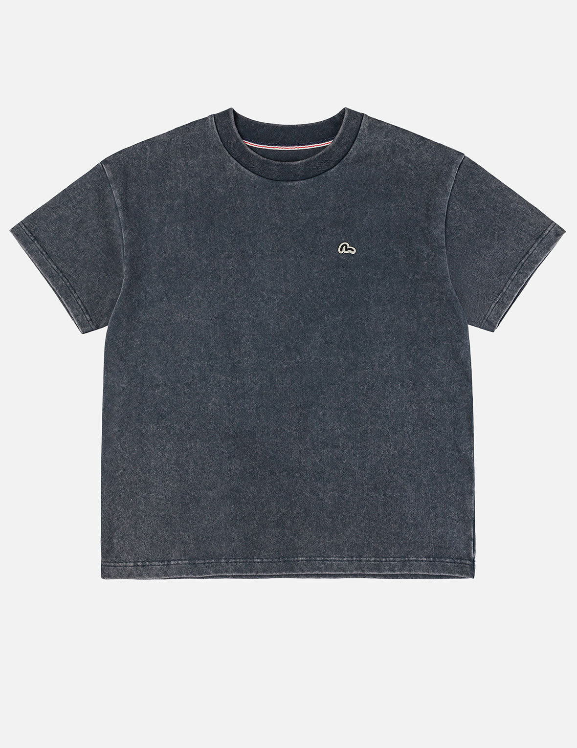 Logo and Seagull Embroidery Relax Fit T-shirt - 4
