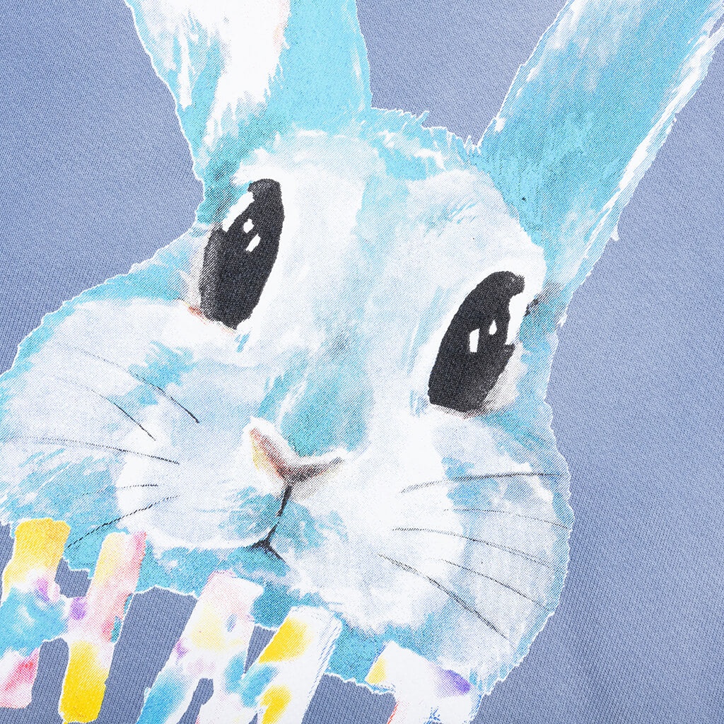 BUNNY HOODIE - DUSTY BLUE SUN FADE - 5