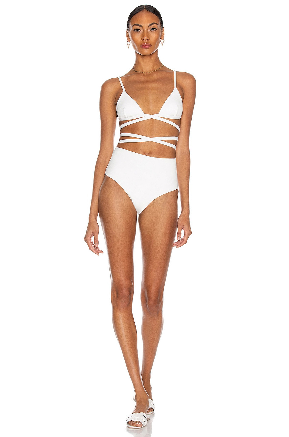 Wrap Triangle Bikini Top - 4