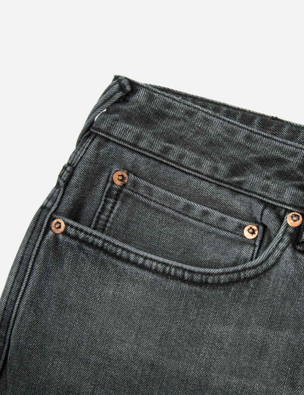 SEAFULL AND LOGO FLAG PRINT FASHION FIT DENIM CARGO SHORTS - 7