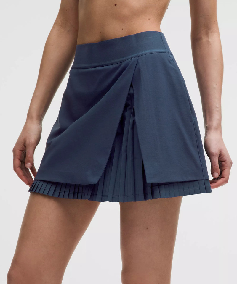 Water-Repellent Pleated High-Rise Golf Skirt 4