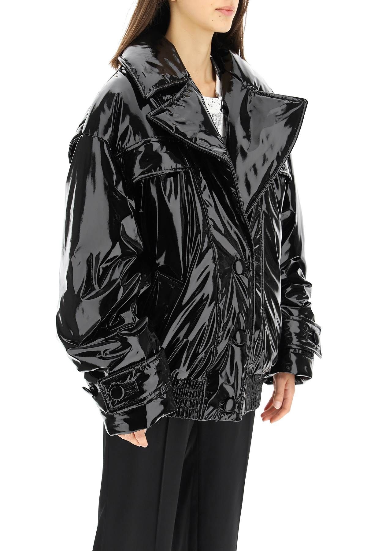 PATENT LEATHER JACKET - 3