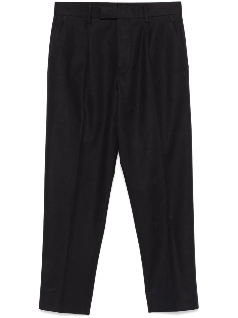 PLEAT-DETAIL TROUSERS 1