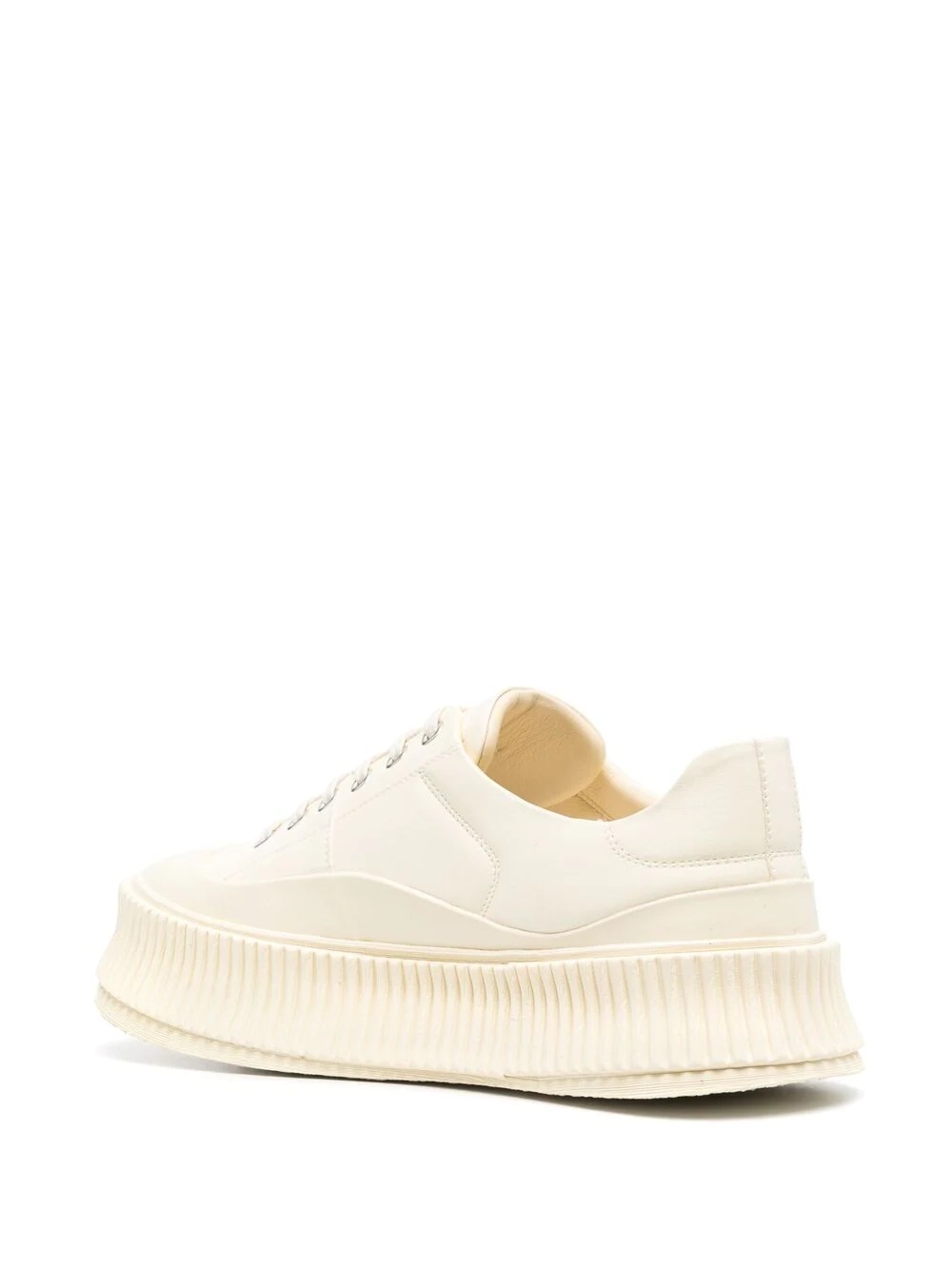 low-top platform sneakers - 3