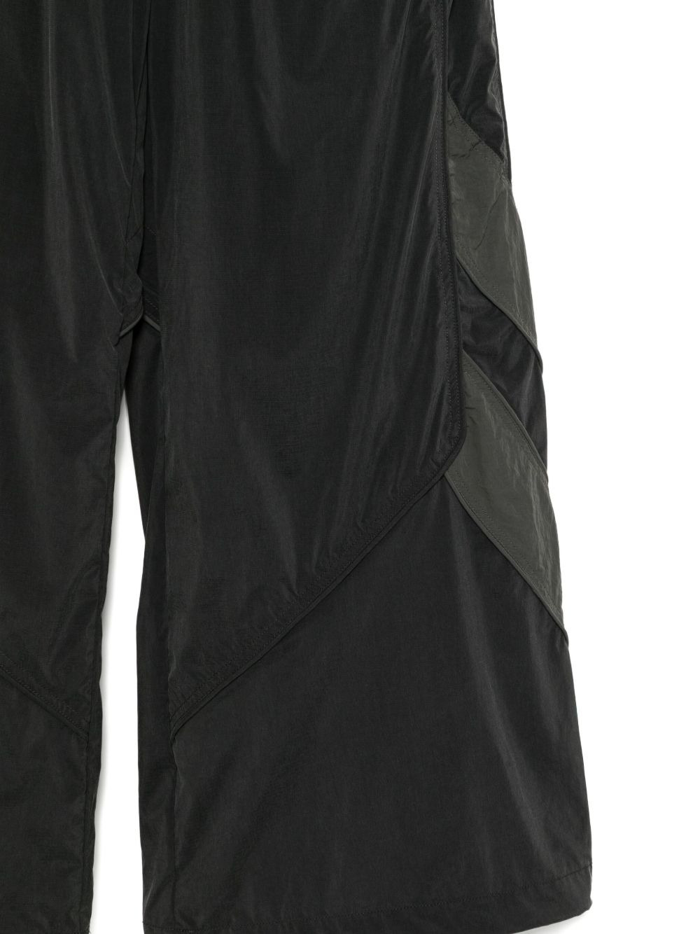 logo-embroidered pants - 3