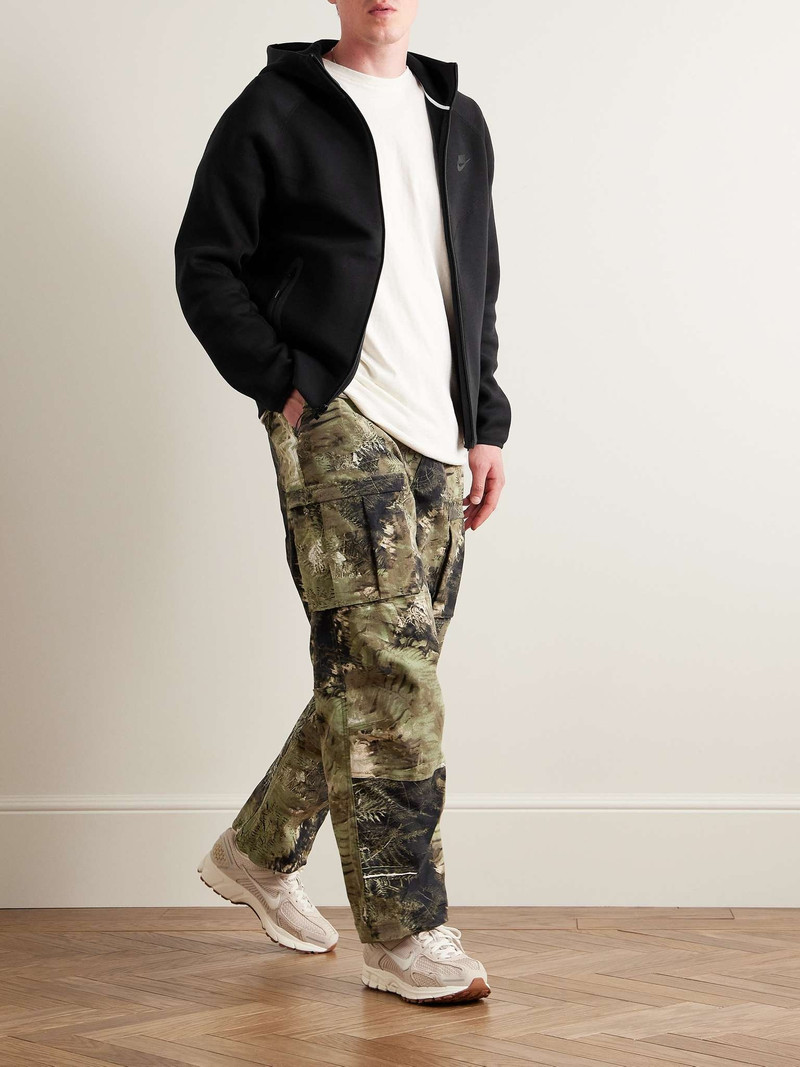 Nike Logo-Print Cotton-Blend Tech Fleece Zip-Up Hoodie outlook