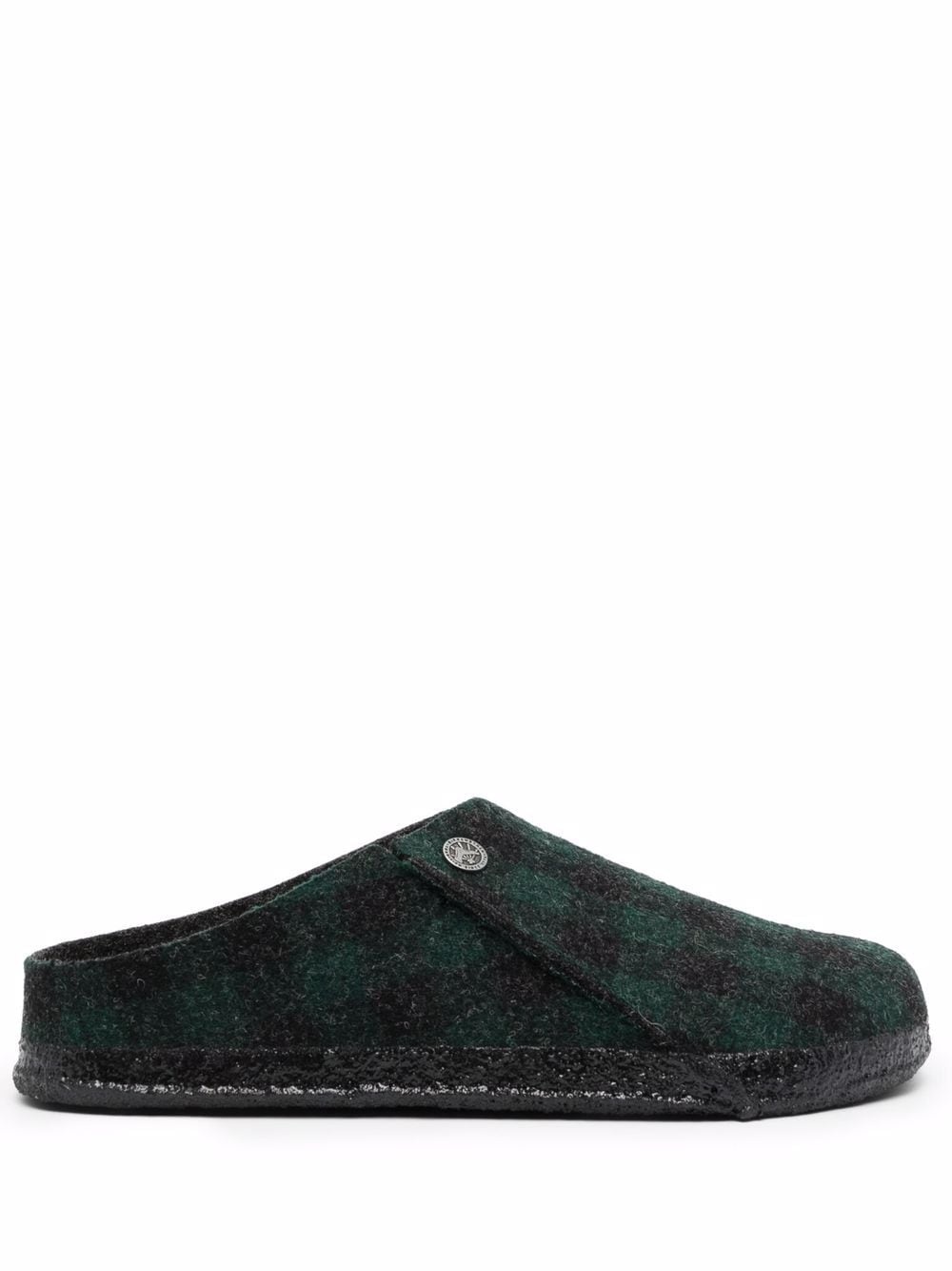 Zermatt wool felt plaid slippers - 1