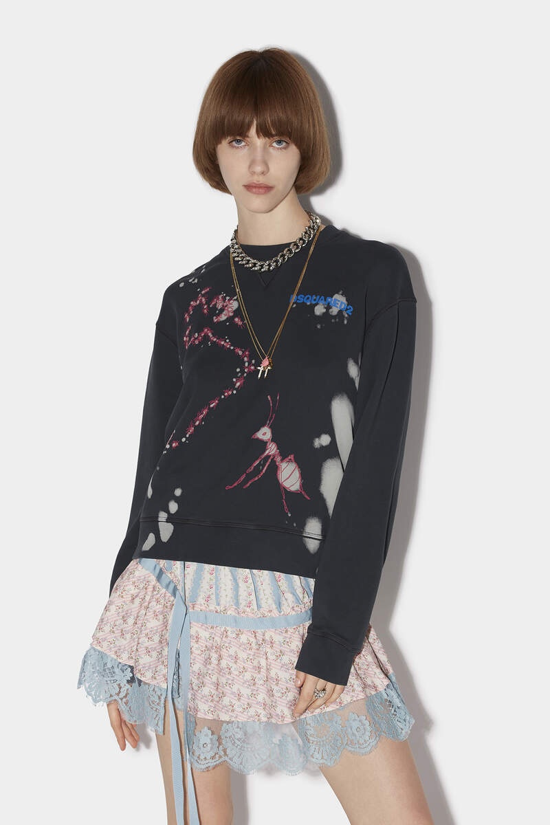 BLEACHED LEAF SWEATER - 1