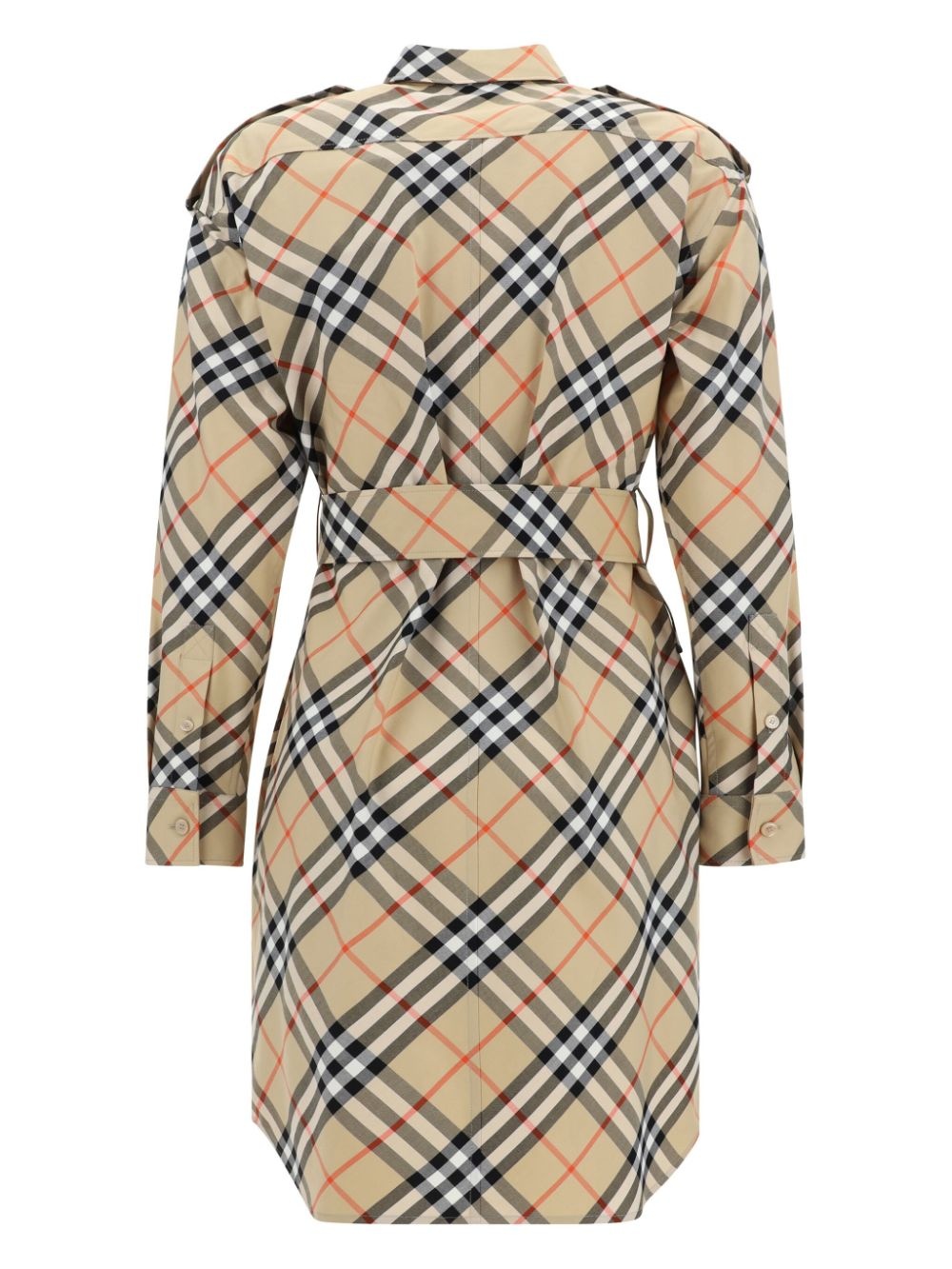 Vintage Check cotton shirtdress - 2