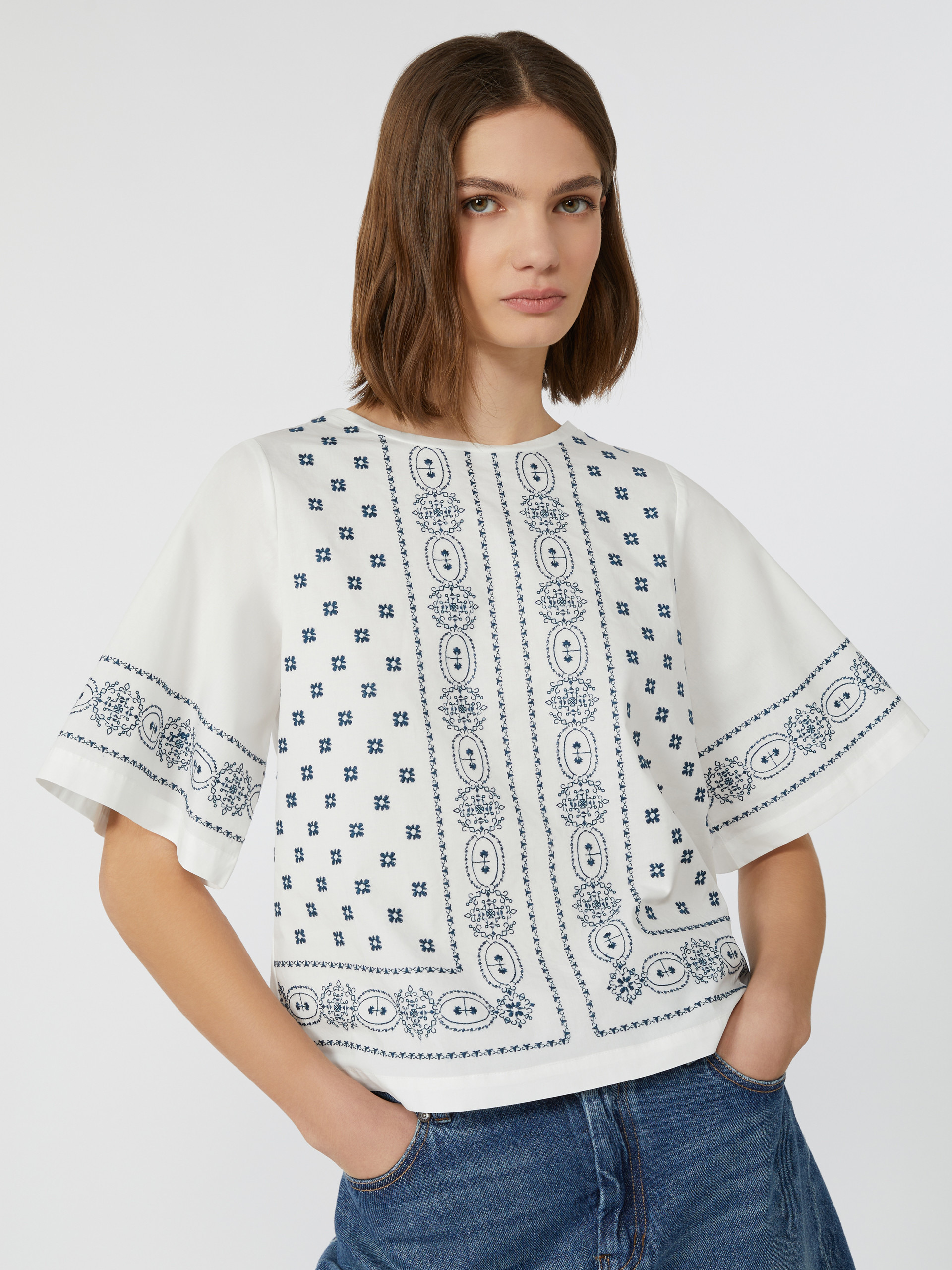 ELODIA Cotton poplin top - 5