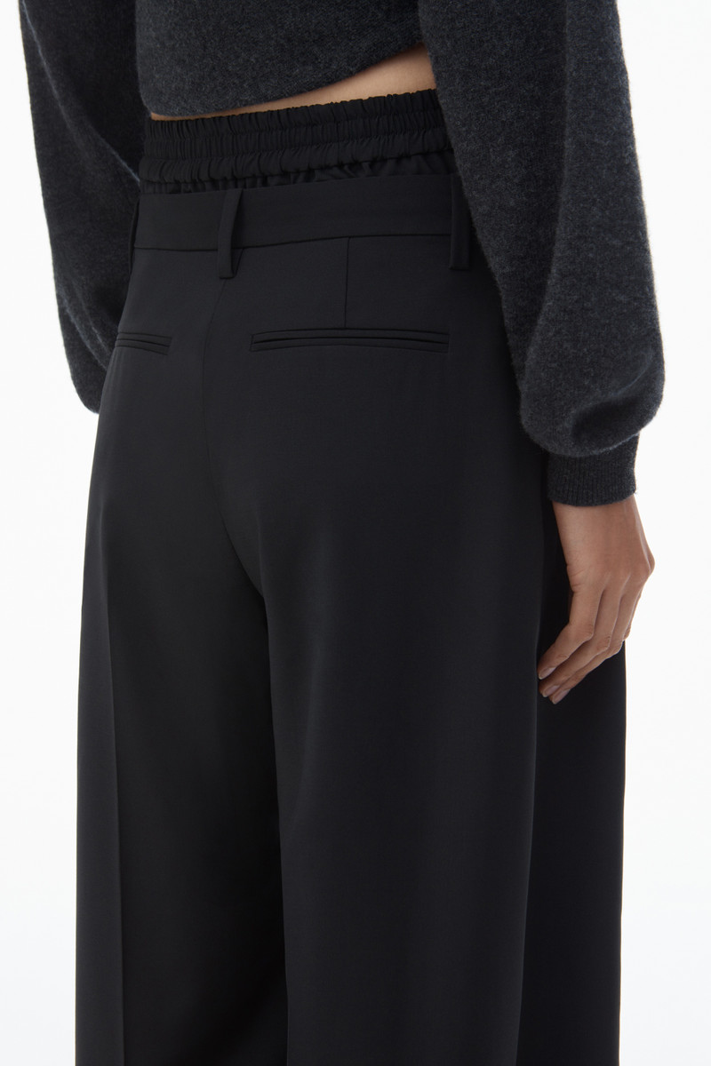 Pre-Styled Boxer Pleated Trouser 6