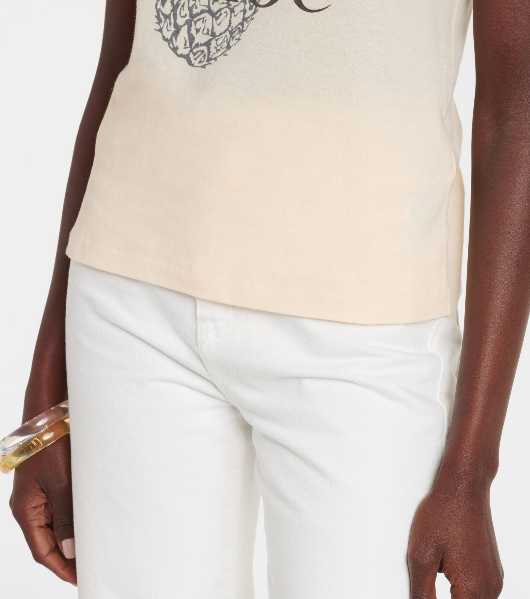 Logo cotton jersey T-shirt - 5