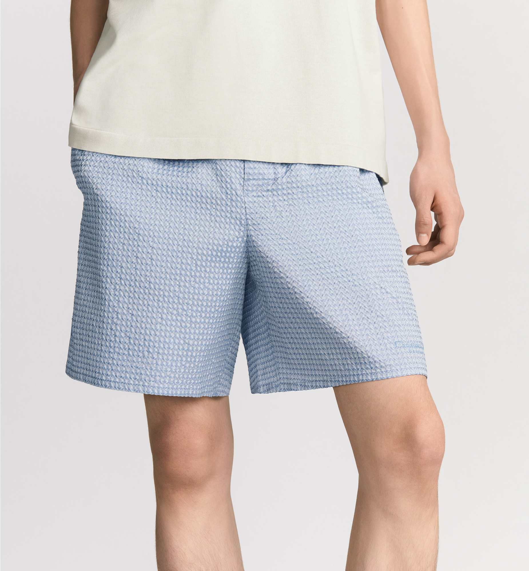 Shorts with Christian Dior Couture Embroidery - 2