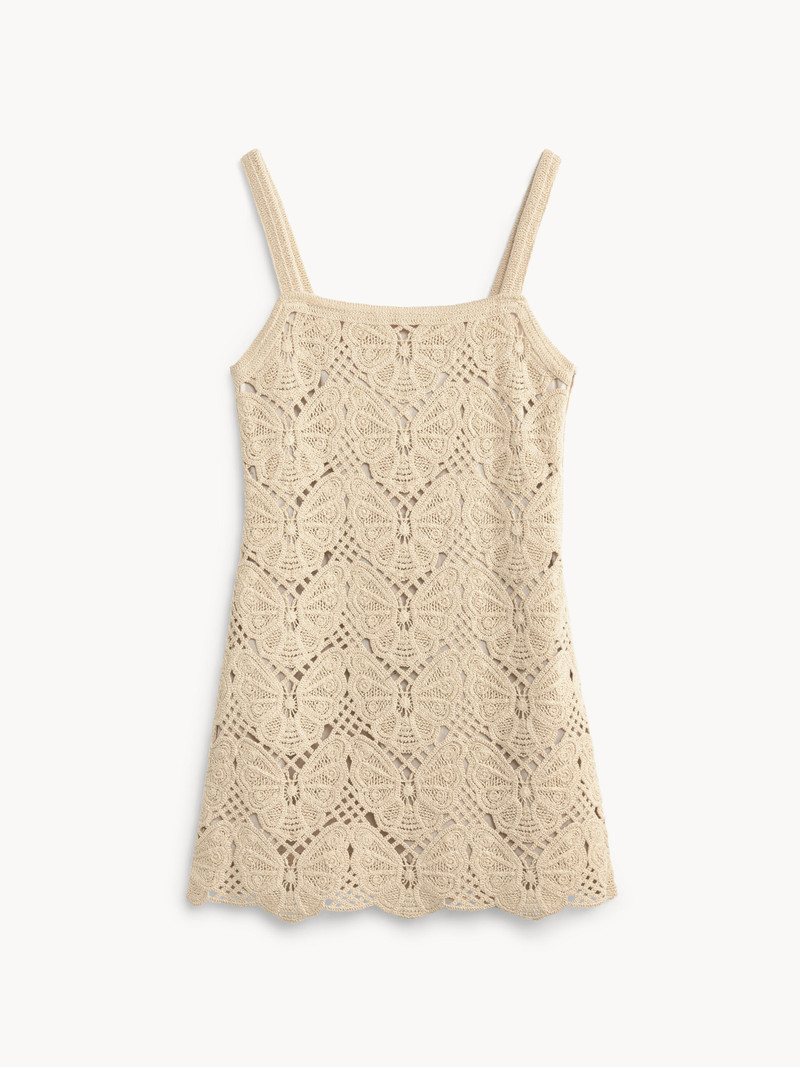 BY MALENE BIRGER Falla crochet mini dress outlook