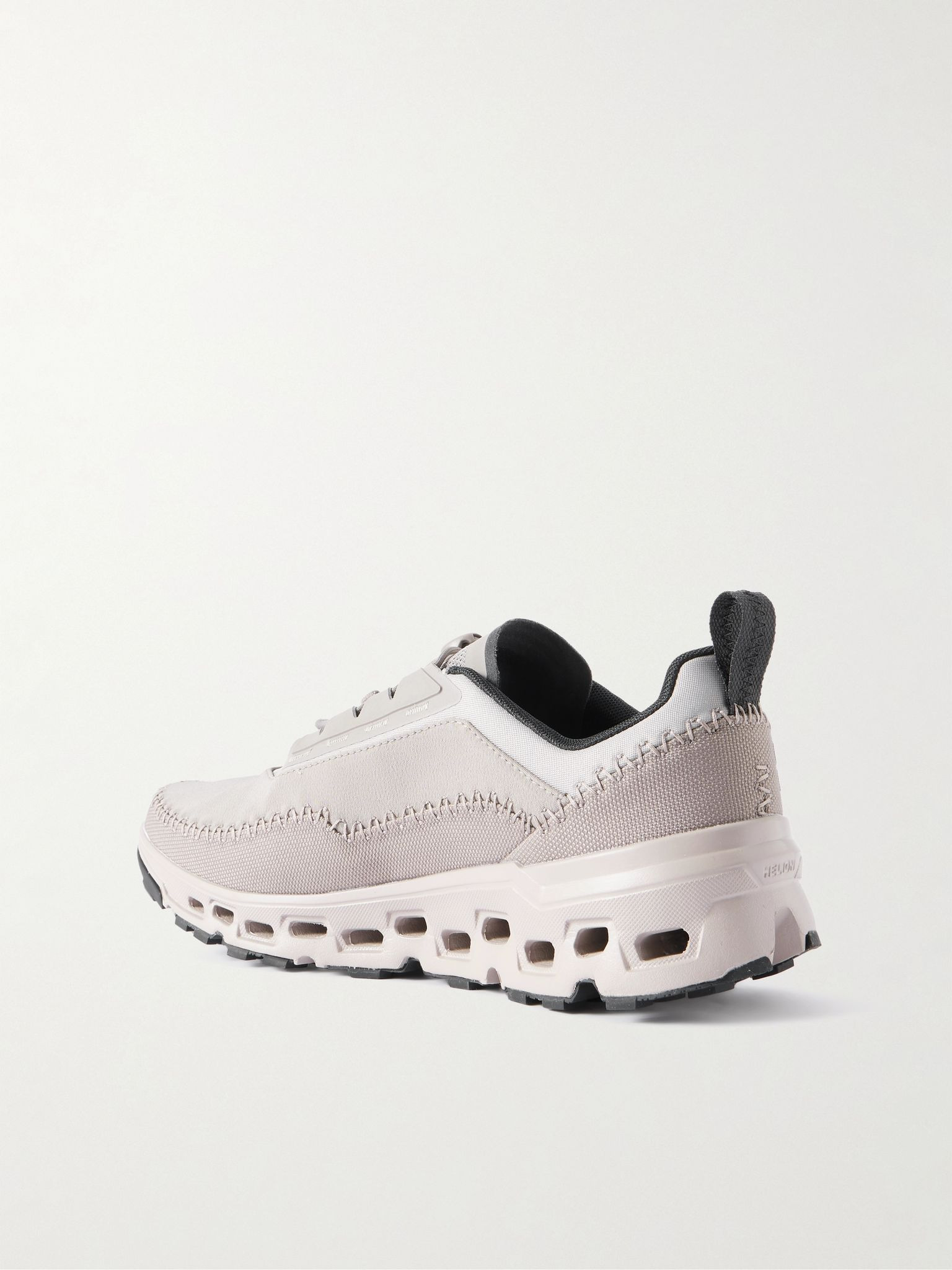 Cloudaway 2 Canvas-Trimmed Twill and Mesh Sneakers Gray - 4