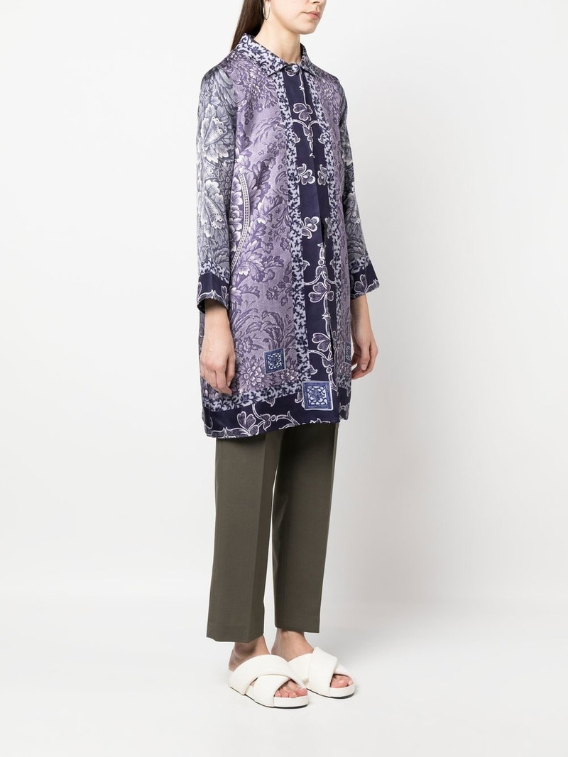 Aloe reversible silk coat 3