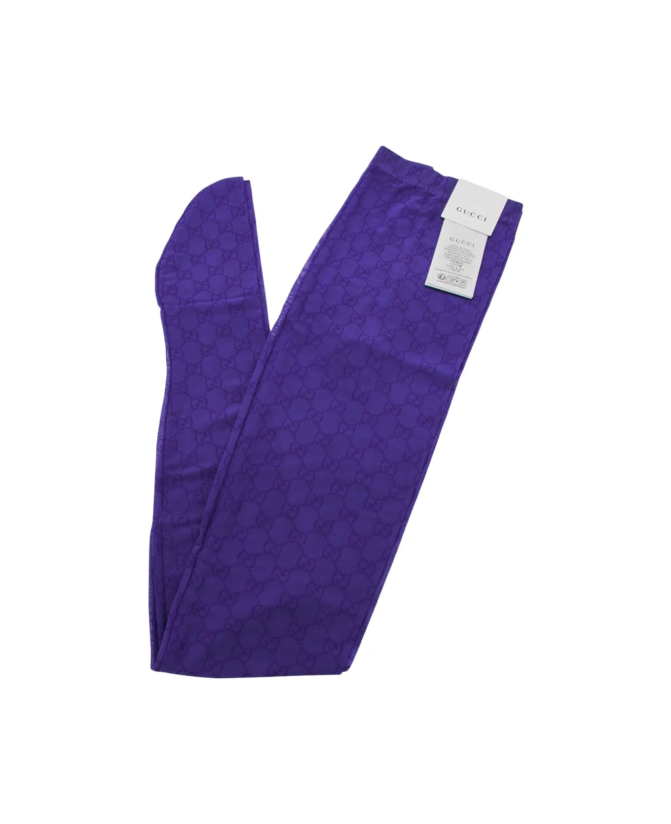 Purple Collant Socks - 1
