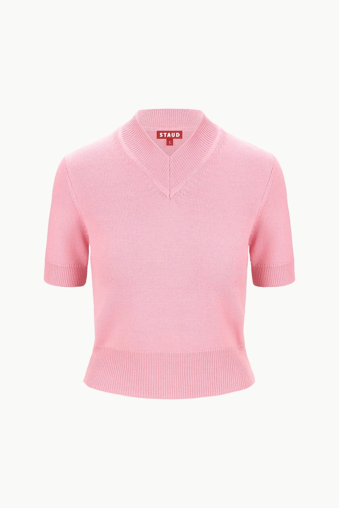 STAUD SULLIVAN TOP DAMASK PINK - 1