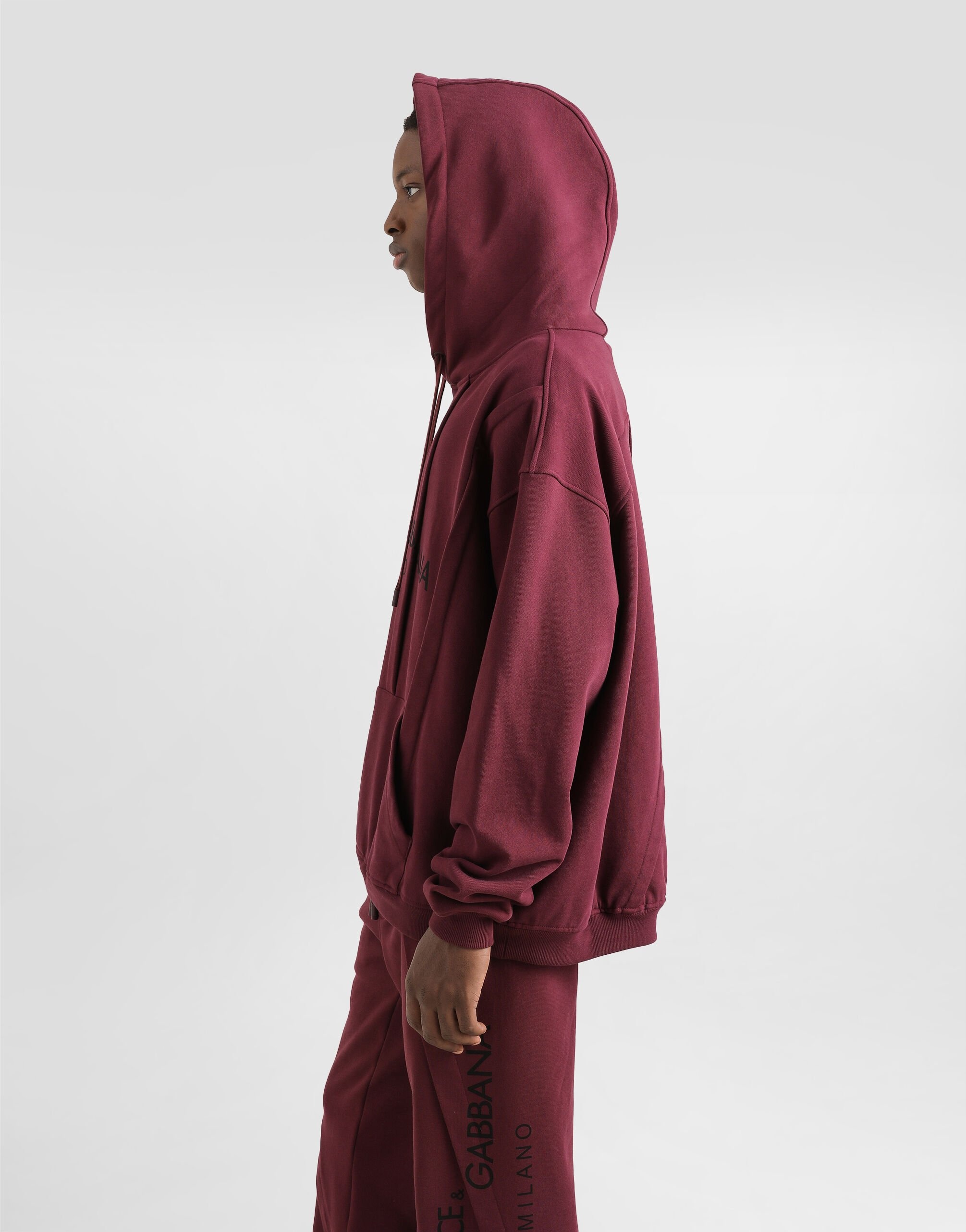 Cotton hoodie with logo - 5