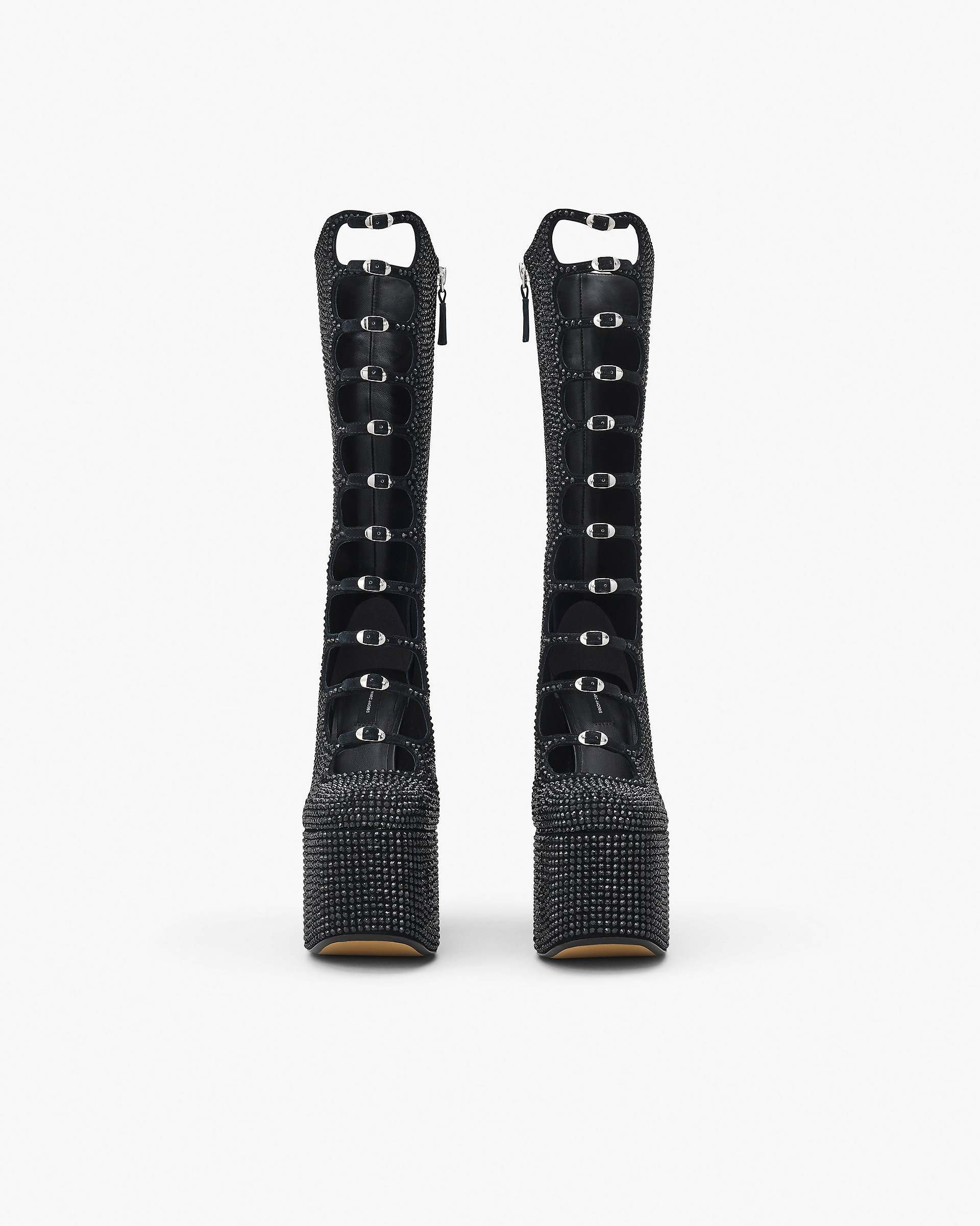 THE RHINESTONE KIKI KNEE-HIGH BOOT - 5