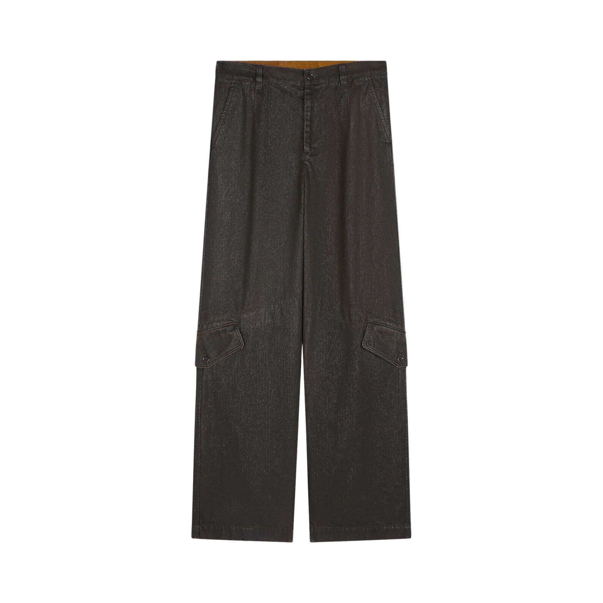 Dries Van Noten Paxford Pants 'Dark Brown' - 1