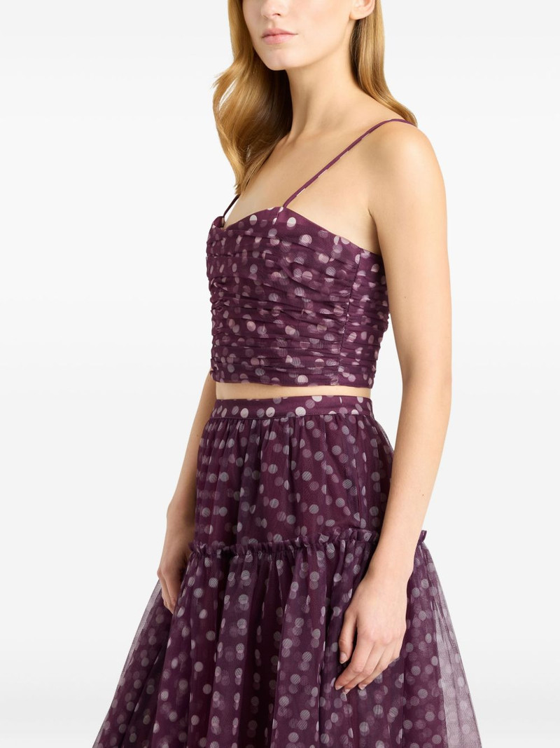 Camille polka dot camille top 3
