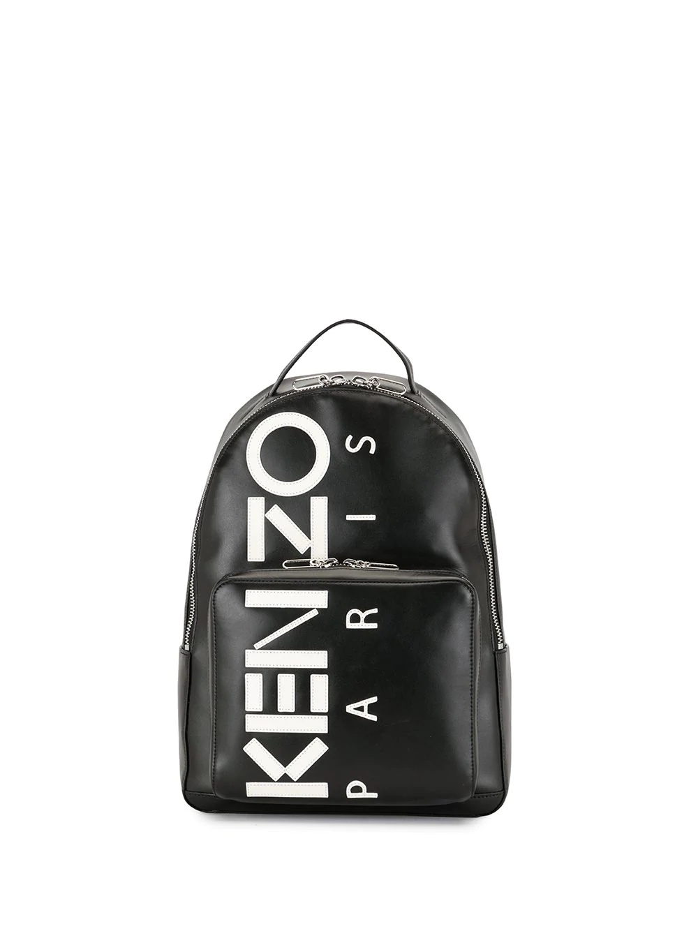 logo print backpack - 1