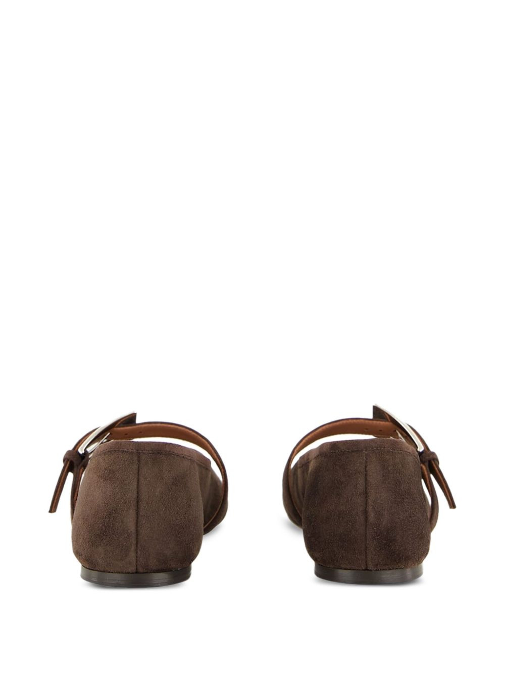 Sveva buckle suede ballet flats - 4